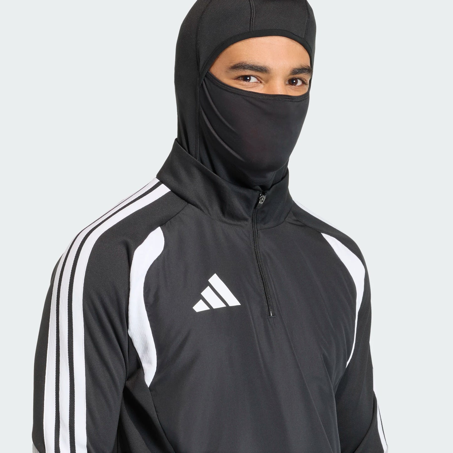 Adidas Men’s TIRO2 26 Competition Winterized Top Black Ltronix White Hood