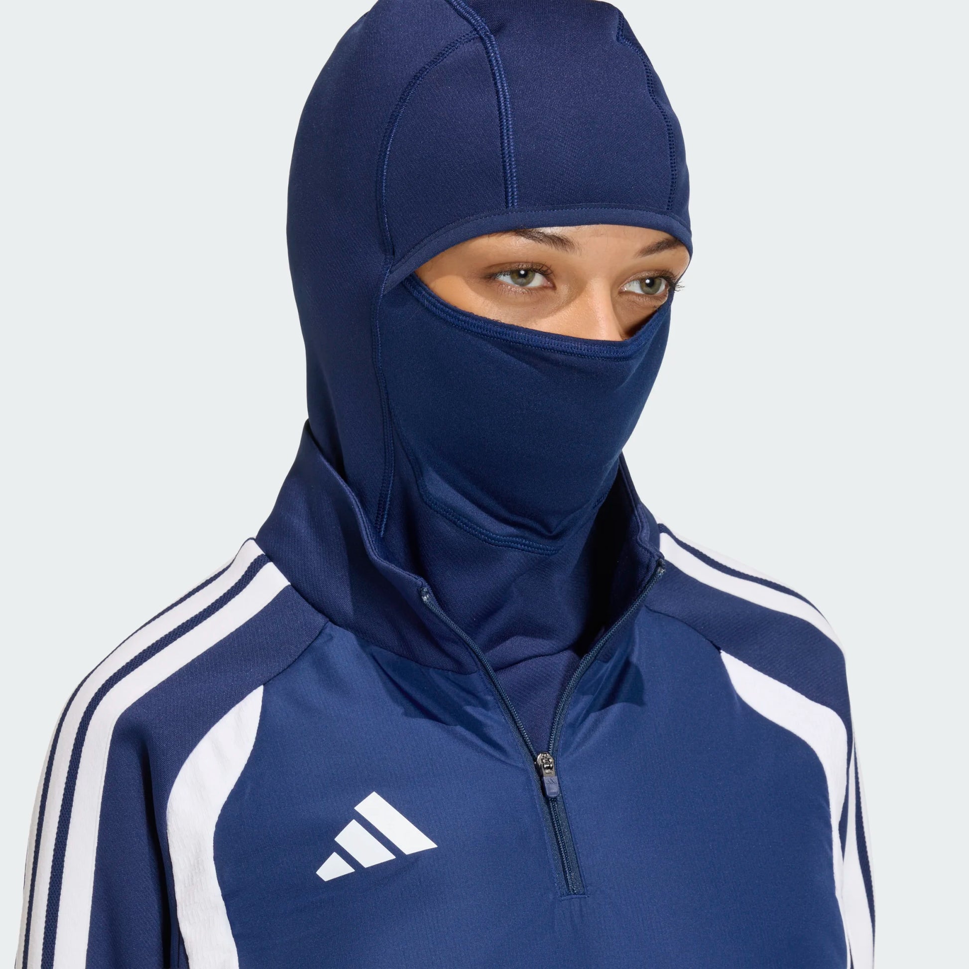 Adidas Women's TIRO2 26 Competition Winterized Top Team Royal Blue hood