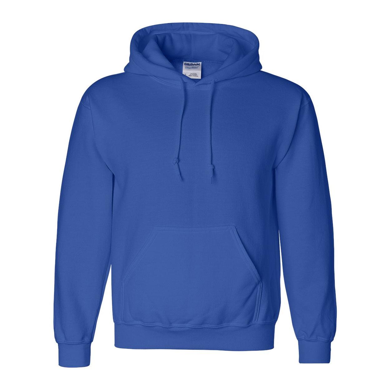 Gilden Mens Dry Blend Hooded Sweatshirt