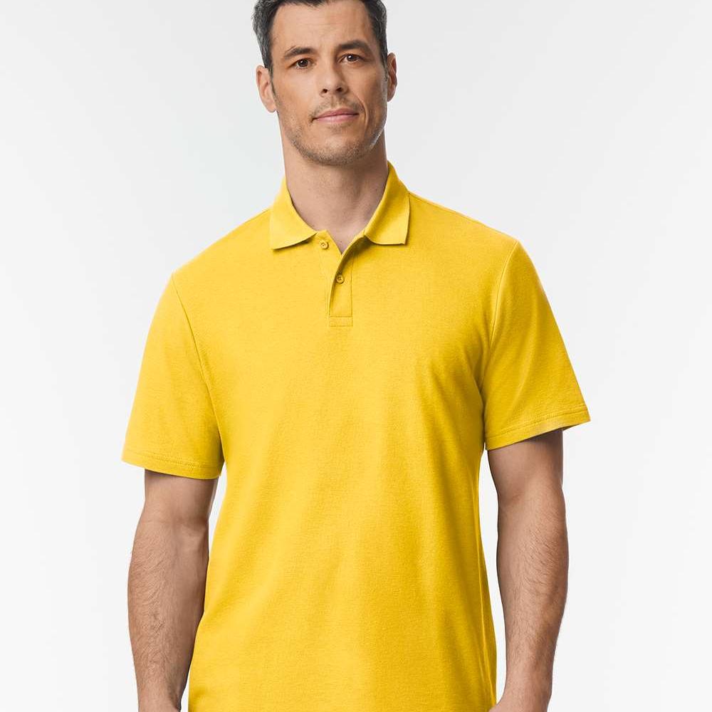 Gilden Men's Softstyle Pique Polo