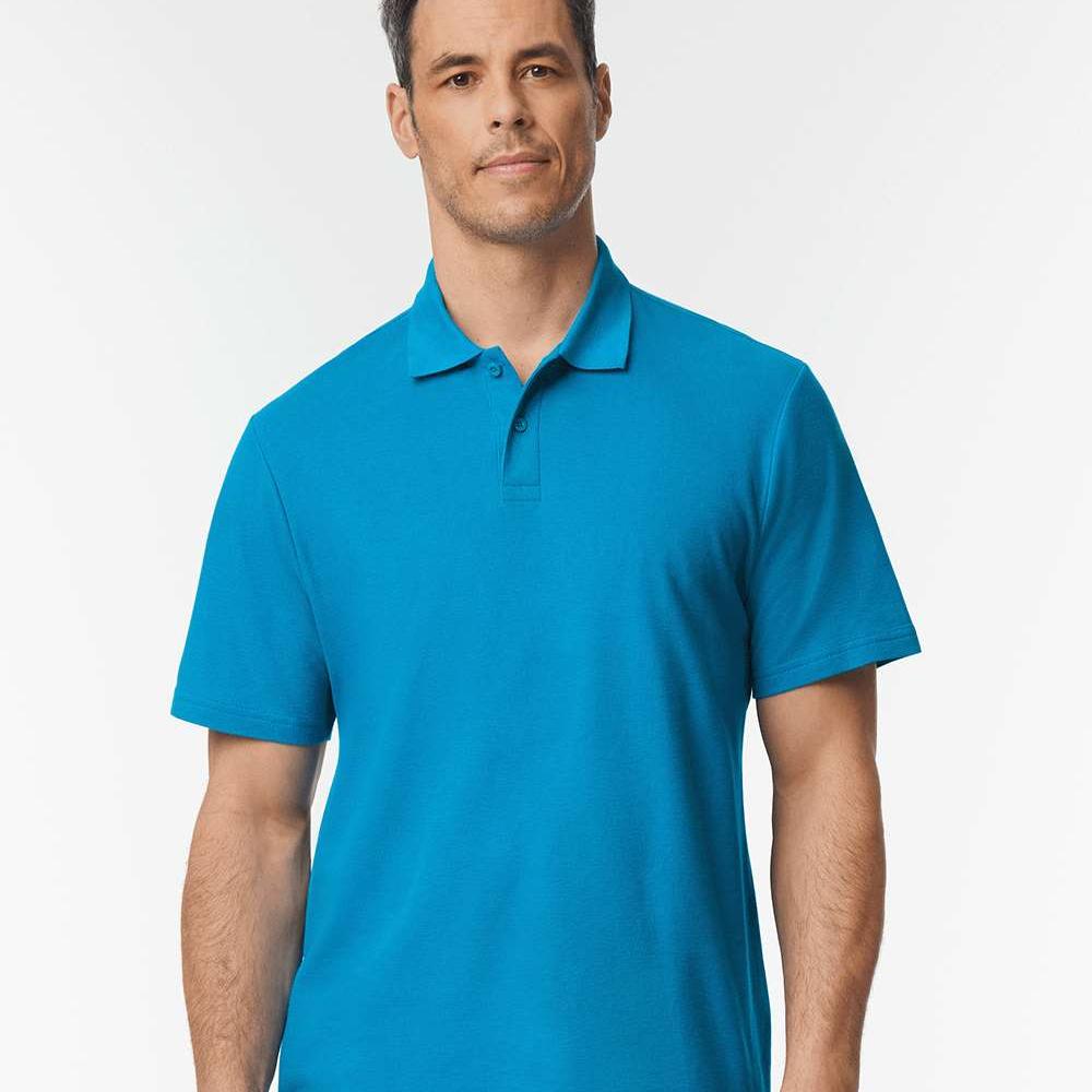 Gilden Men's Softstyle Pique Polo