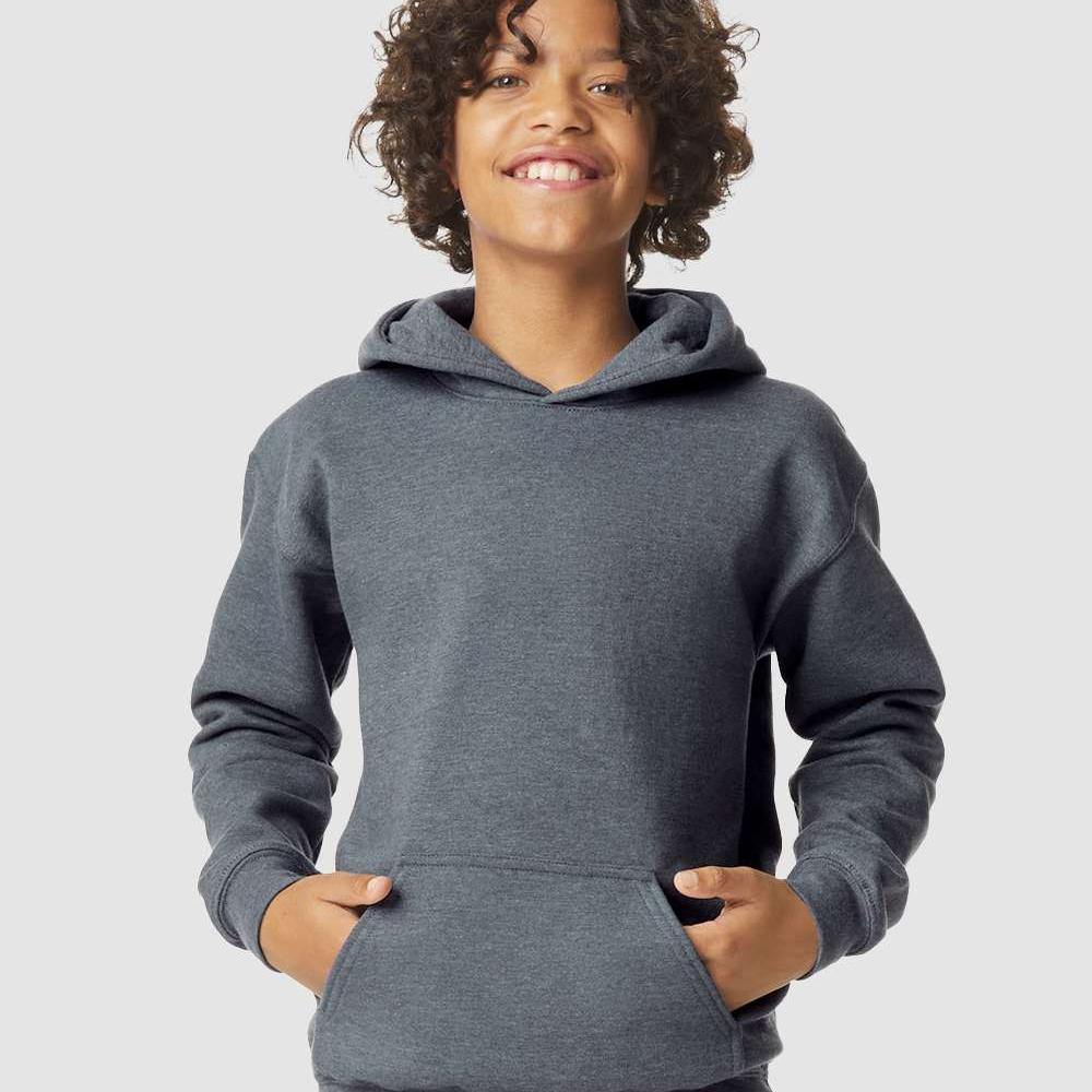 Gilden Youth Softstyle Midweight Hooded Sweatshirt
