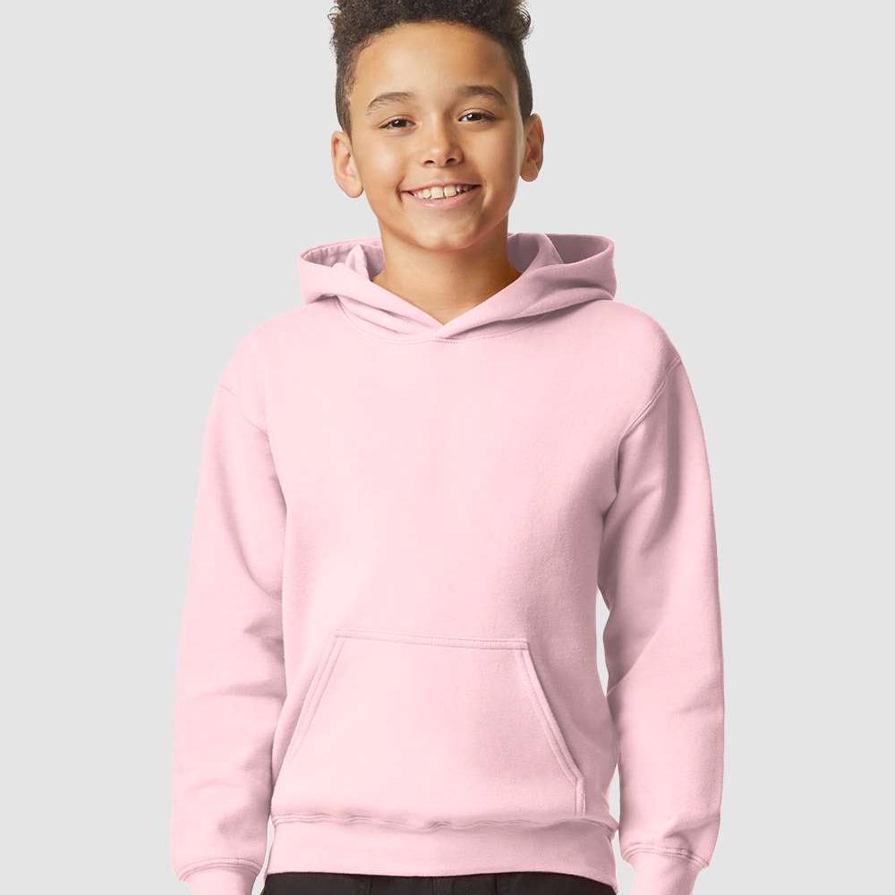 Gilden Youth Softstyle Midweight Hooded Sweatshirt