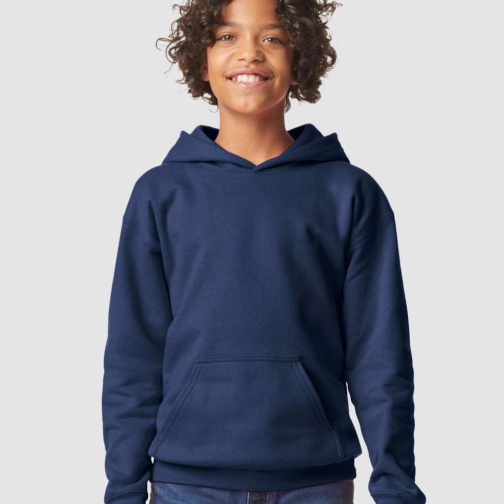 Gilden Youth Softstyle Midweight Hooded Sweatshirt