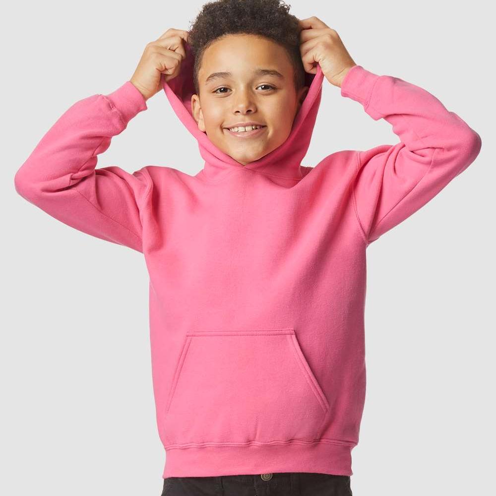 Gilden Youth Softstyle Midweight Hooded Sweatshirt
