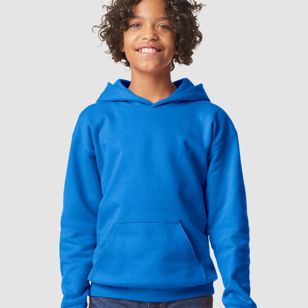 Gilden Youth Softstyle Midweight Hooded Sweatshirt