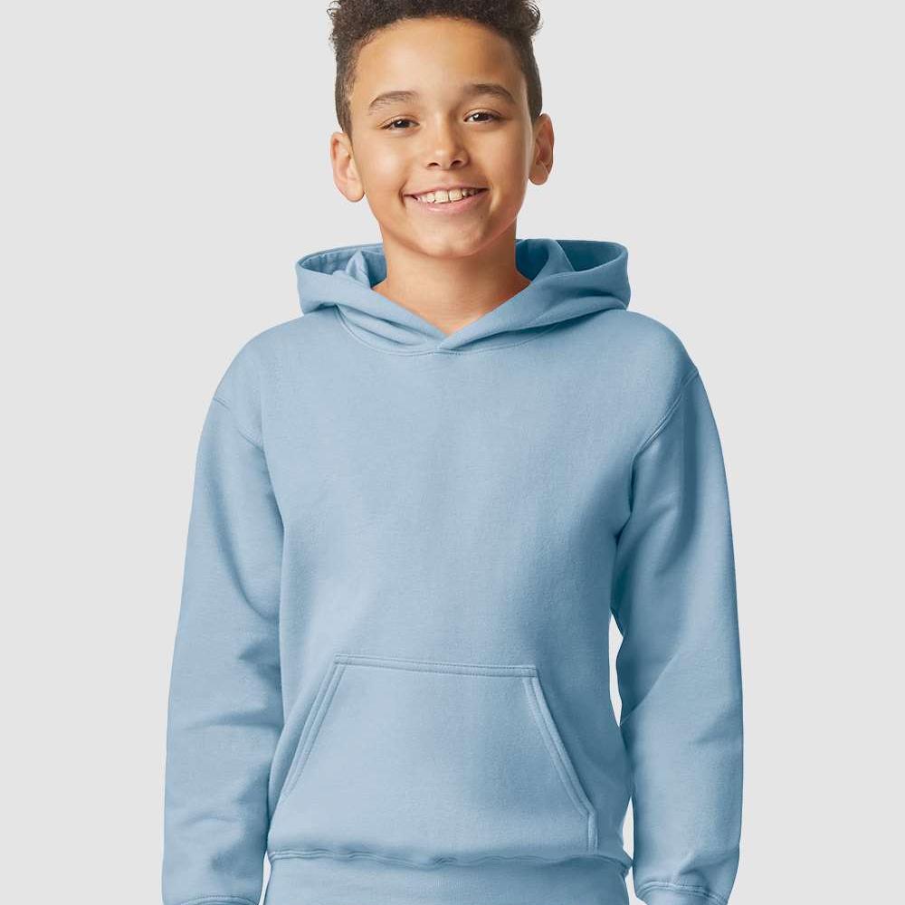 Gilden Youth Softstyle Midweight Hooded Sweatshirt