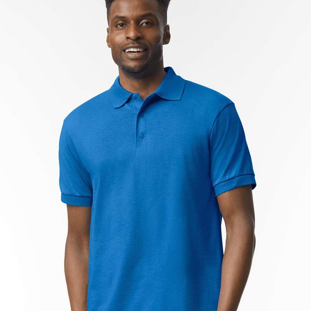 Gilden Mens DryBlend Jersey Polo