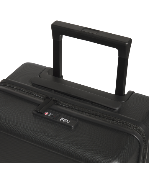 adidas Three-Stripe Spinner Carry-On Wheel Bag-Black