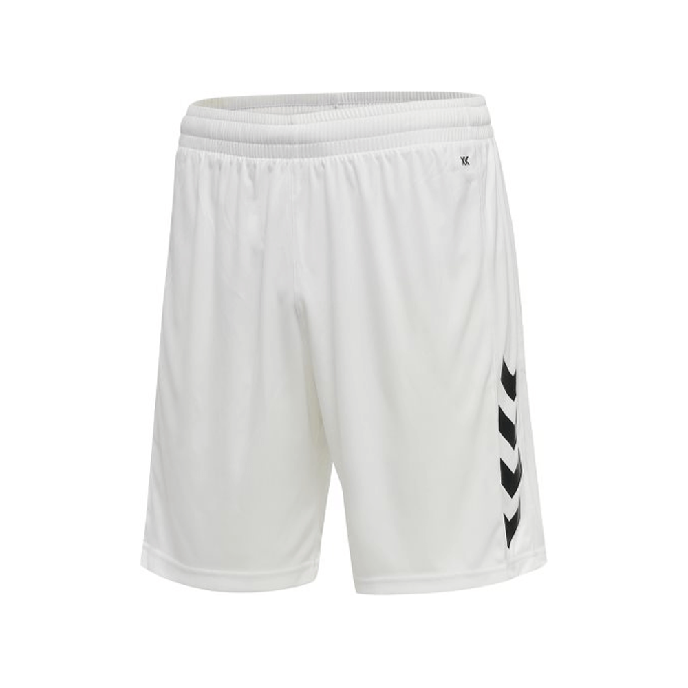 Hummel HmLcore XK Poly Shorts-White-Black