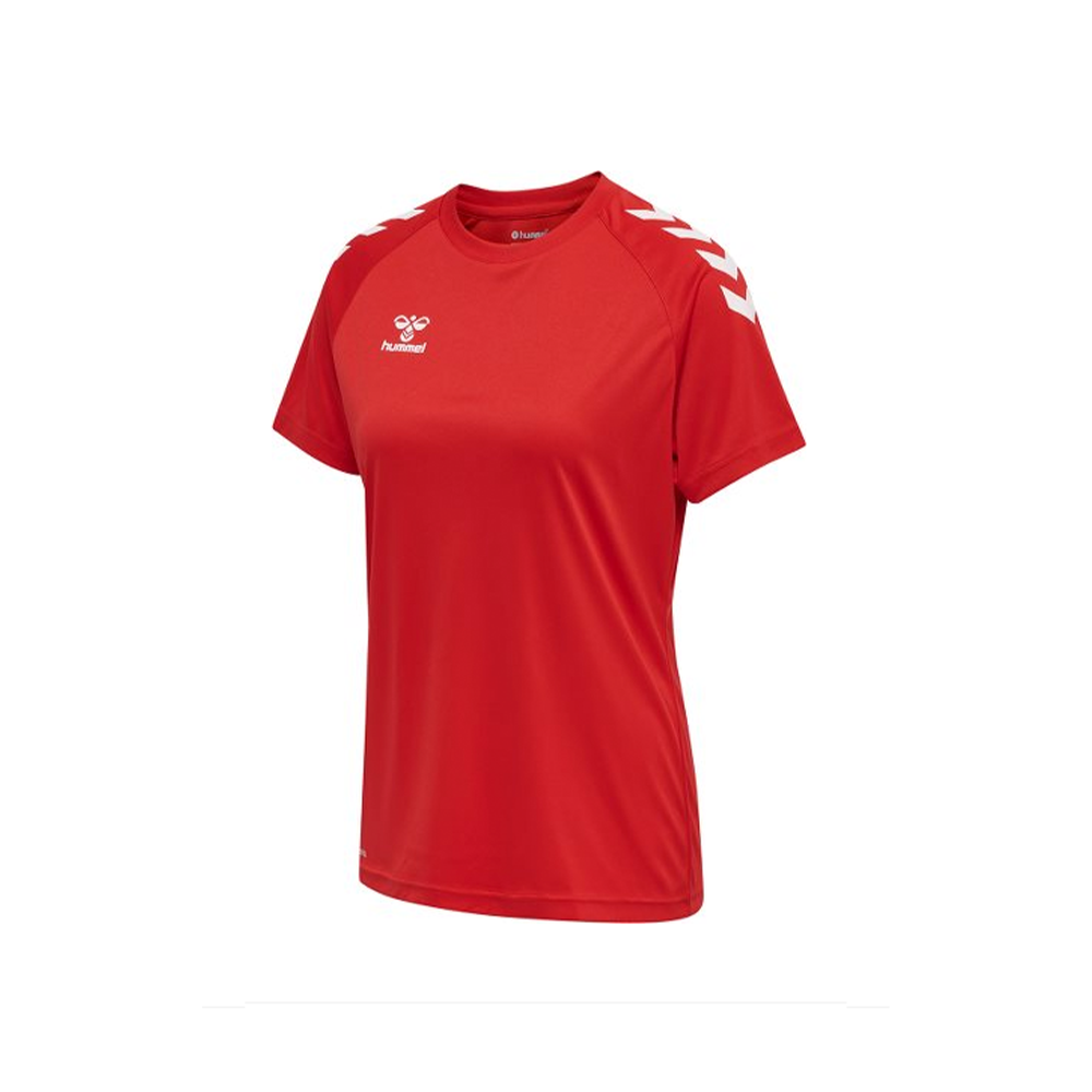 Hummel WOMEN HmLcore XK Cory Poly Tee-Red