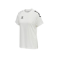 Hummel WOMEN HmLcore XK Cory Poly Tee-White-Black