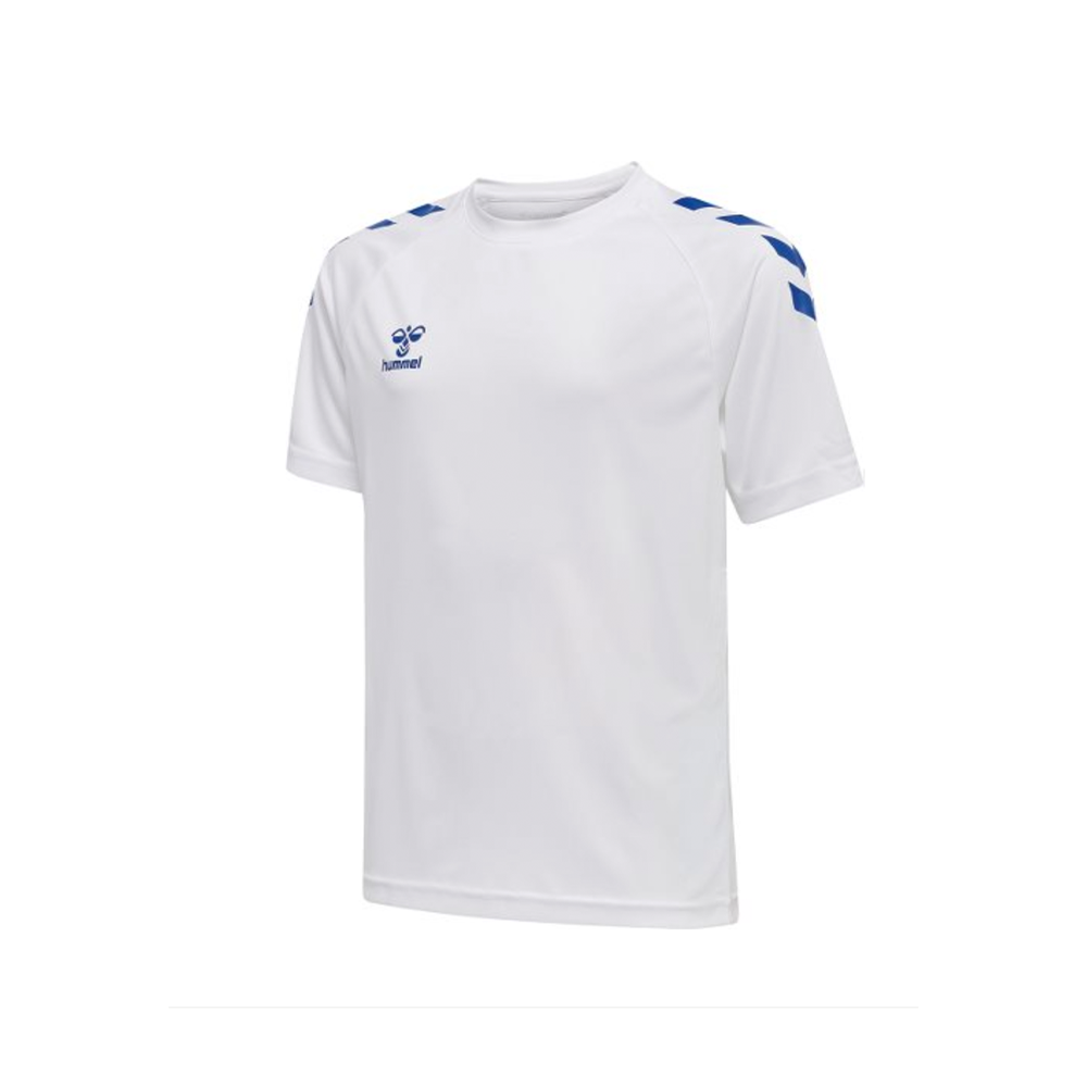 Hummel YOUTH Hmlcore XK Cory Poly Tee-White Blue