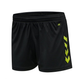 Hummel WOMEN HmLcore XK Poly Shorts-Black-Popsicle