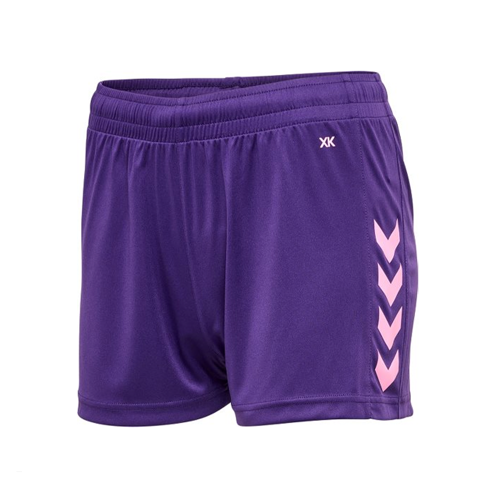 Hummel WOMEN HmLcore XK Poly Shorts-Purple-Pink