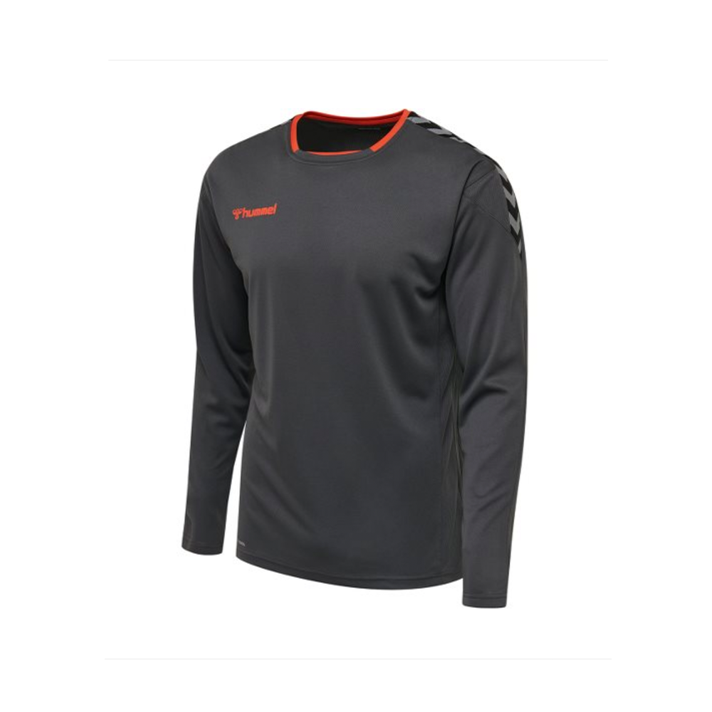 Hummel YOUTH HmlAuthentic Long Sleeve Jersey-Asphalt