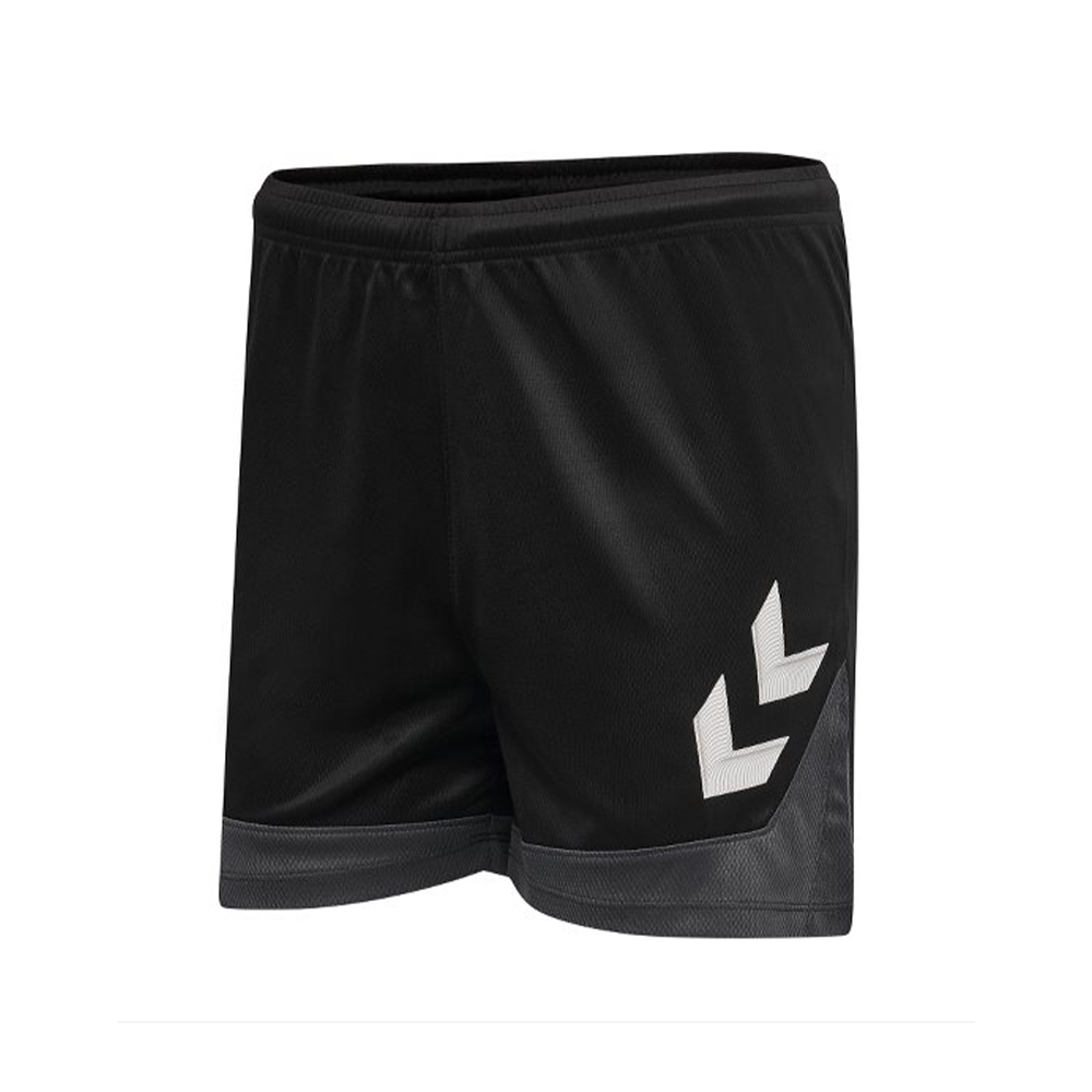 Hummel WOMEN'S hmiLEAD Poly Shorts-Black