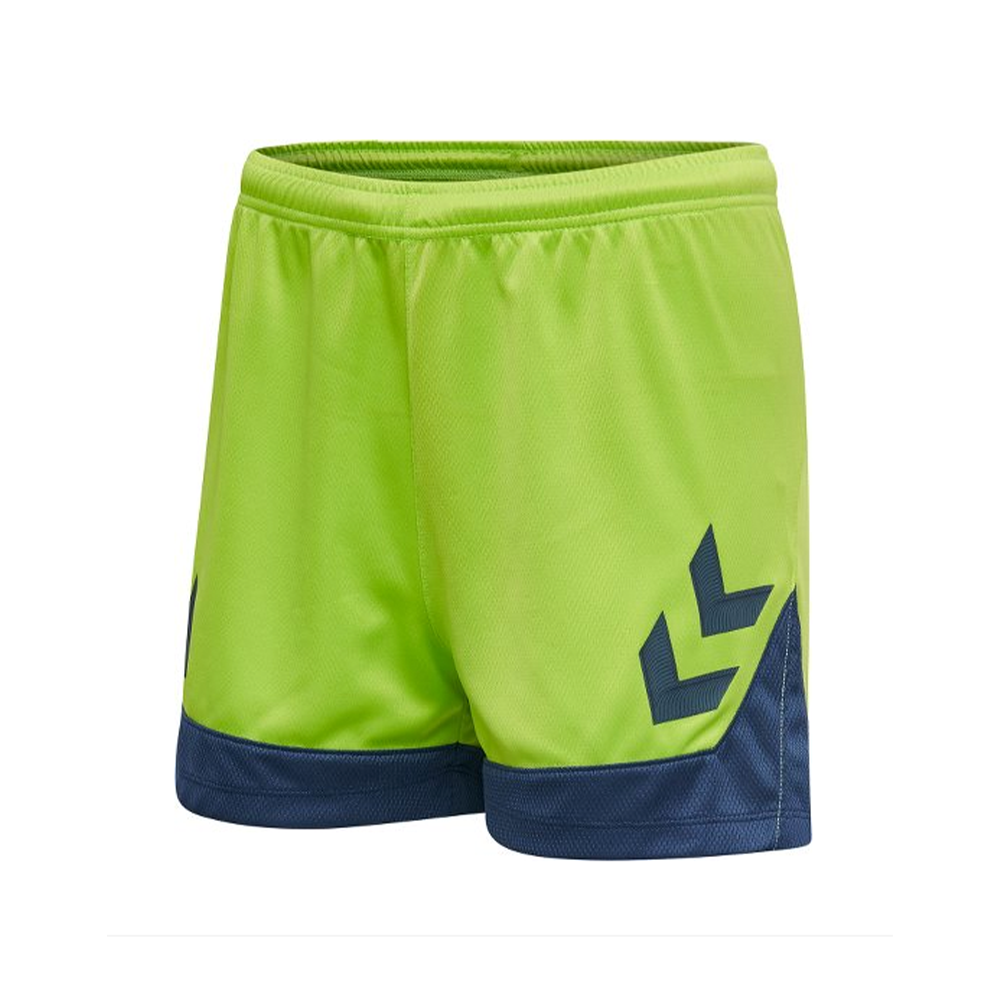 Hummel WOMEN'S hmiLEAD Poly Shorts-Lime Punch