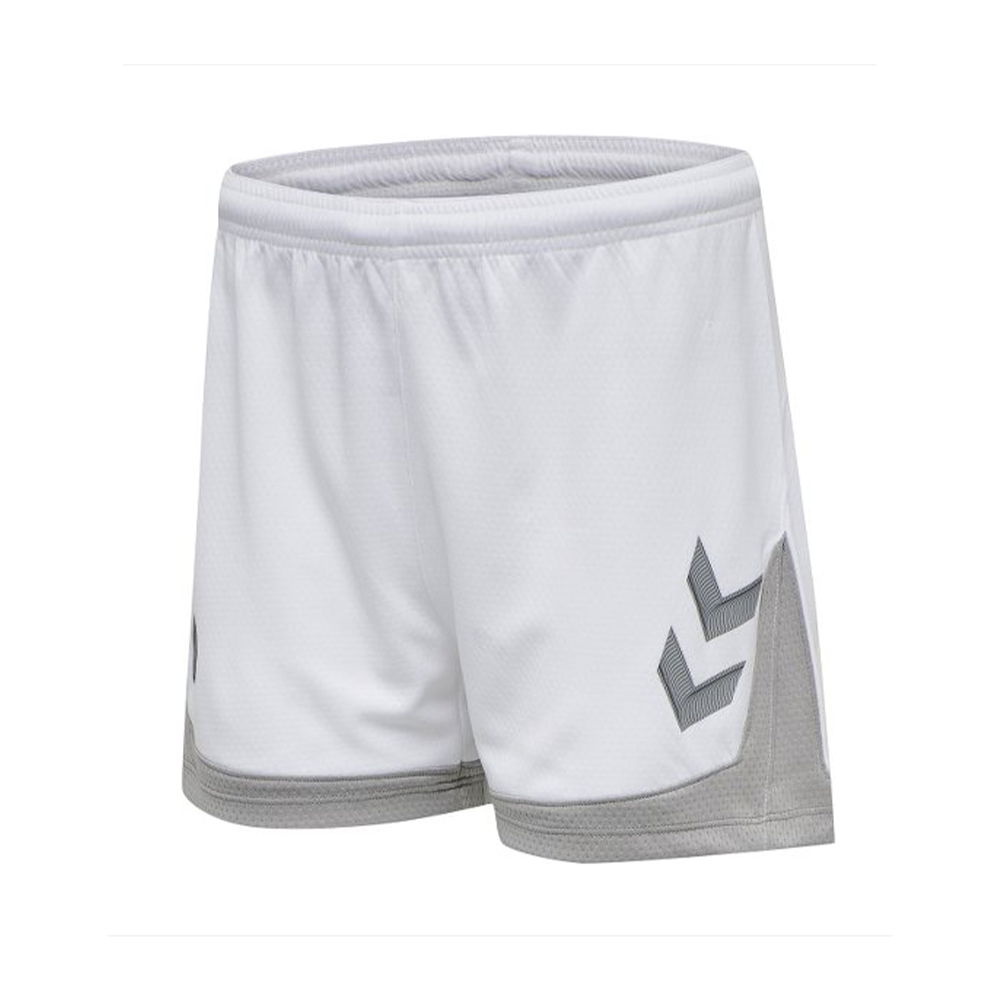 Hummel WOMEN'S hmiLEAD Poly Shorts-White