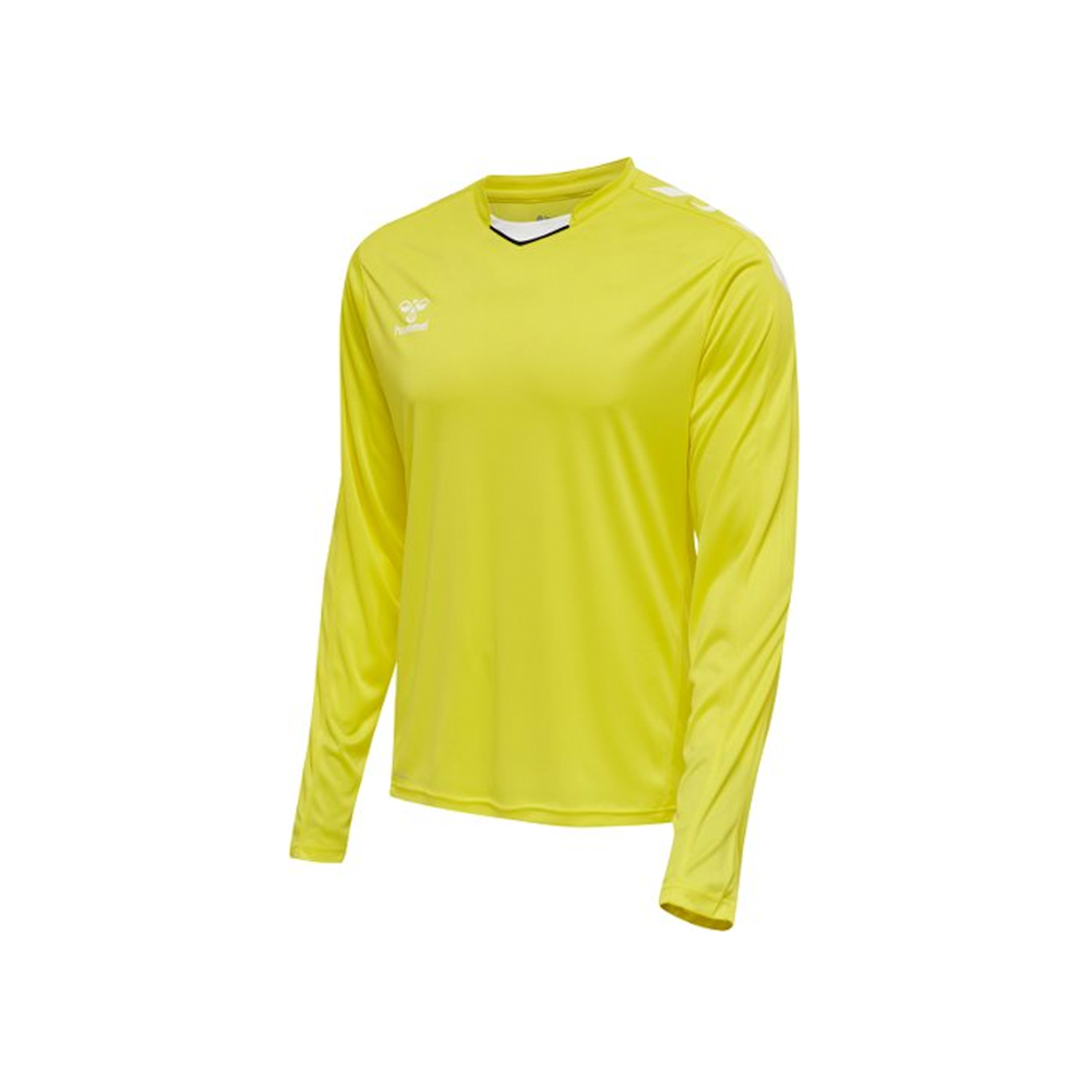 Hummel HmLcore XK Poly Long Sleeve Jersey-Yellow