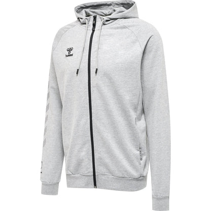 Hummel Men's hmlMOVE GRID COTTON ZIP HOODIE JACKET