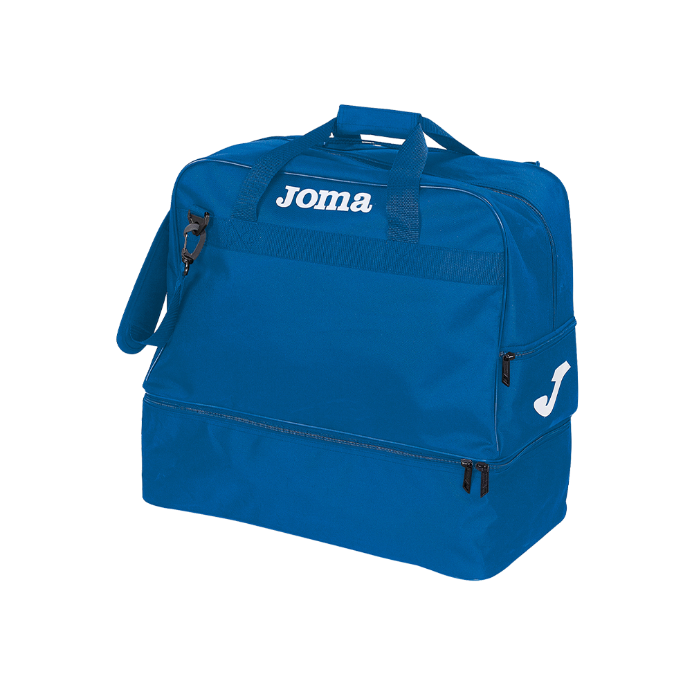 Joma Training III Medium Duffel Bag Royal-White (Front)
