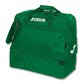 Joma Training III X-Large Duffel Bag Green-White (Lateral - Front)
