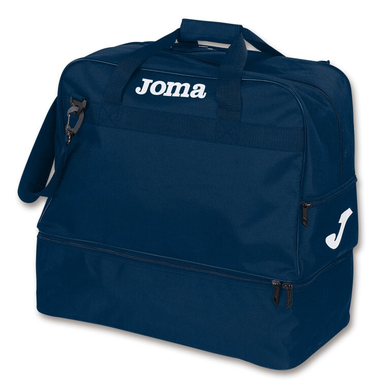 Joma Training III X-Large Duffel Bag Navy-White (Lateral - Front)