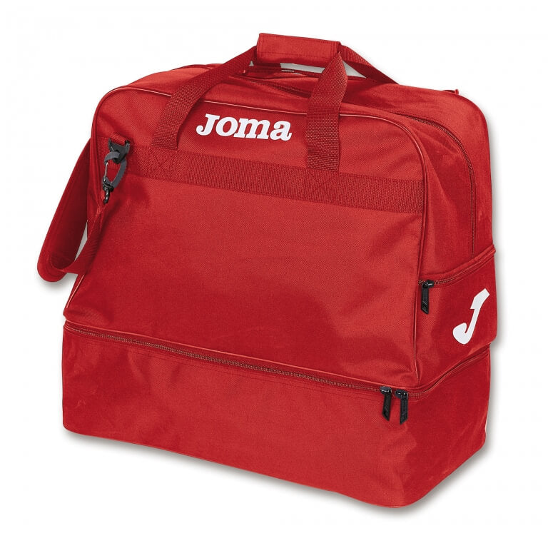 Joma Training III X-Large Duffel Bag Red-White (Lateral - Front)