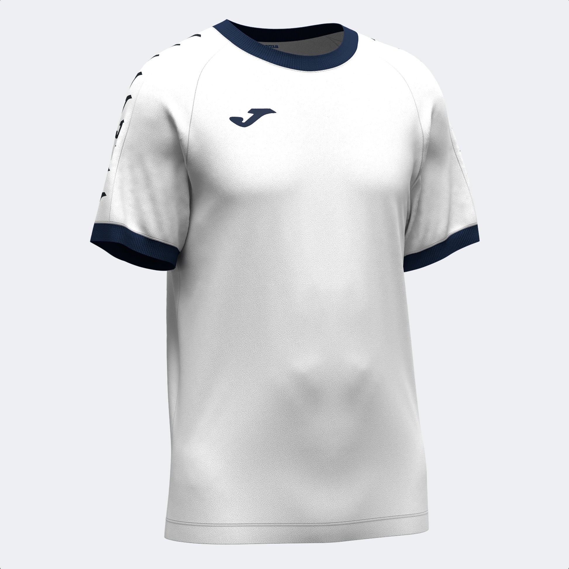 Joma Women Heroic T-Shirt White/Dark Navy