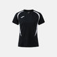 Joma Women Championship 20 T-Shirt Black/Nimbus Cloud/White front