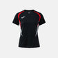Joma Women Championship 20 T-Shirt Black/Red/White front