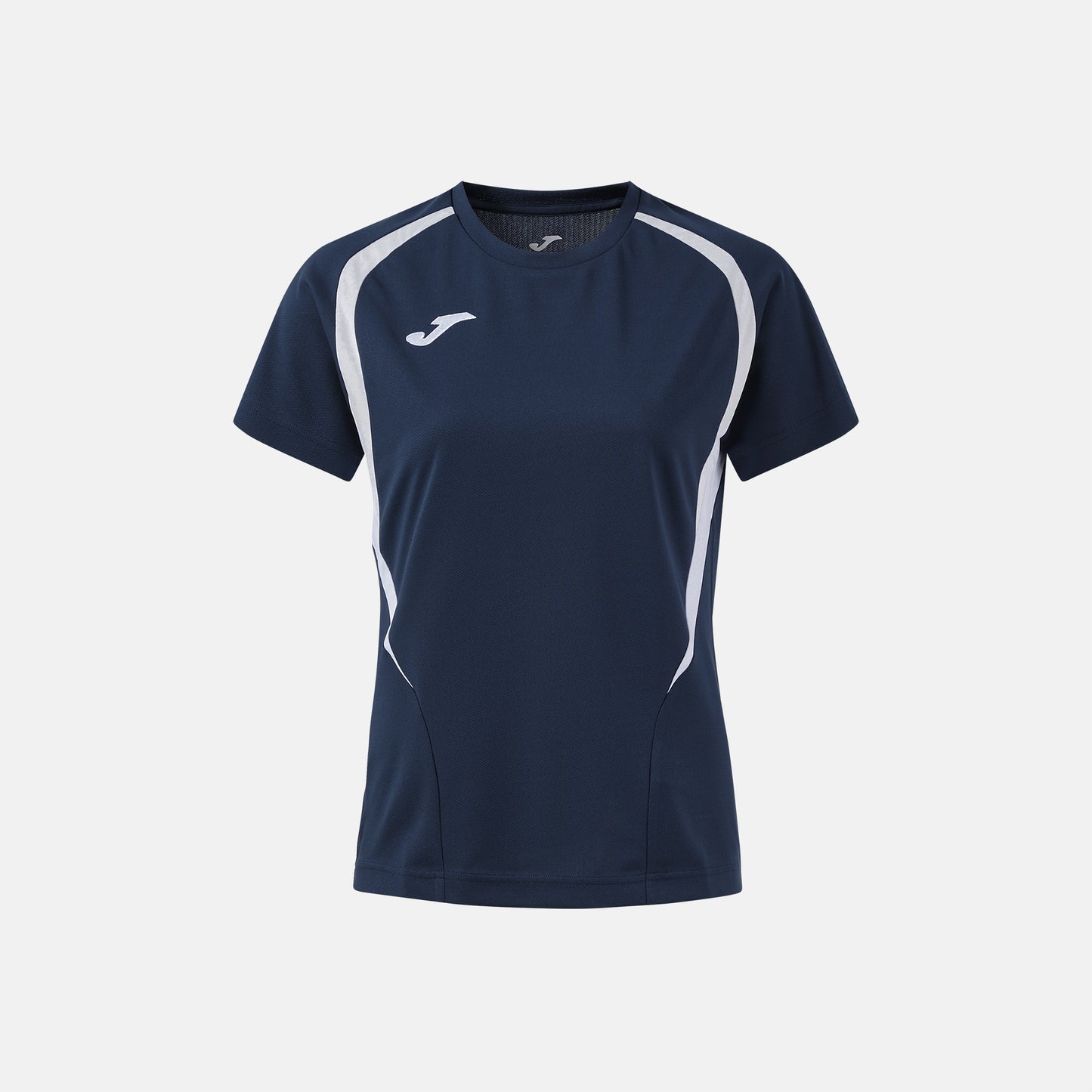 Joma Women Championship 20 T-Shirt Dark Navy/Nimbus Cloud/White front