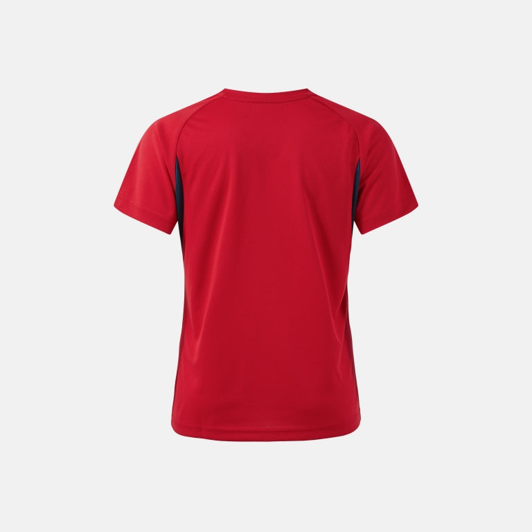 Joma Women Championship 20 T-Shirt Red/Gold/Dark Navy back