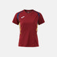 Joma Women Championship 20 T-Shirt Ruby/Dark Navy/Gold front