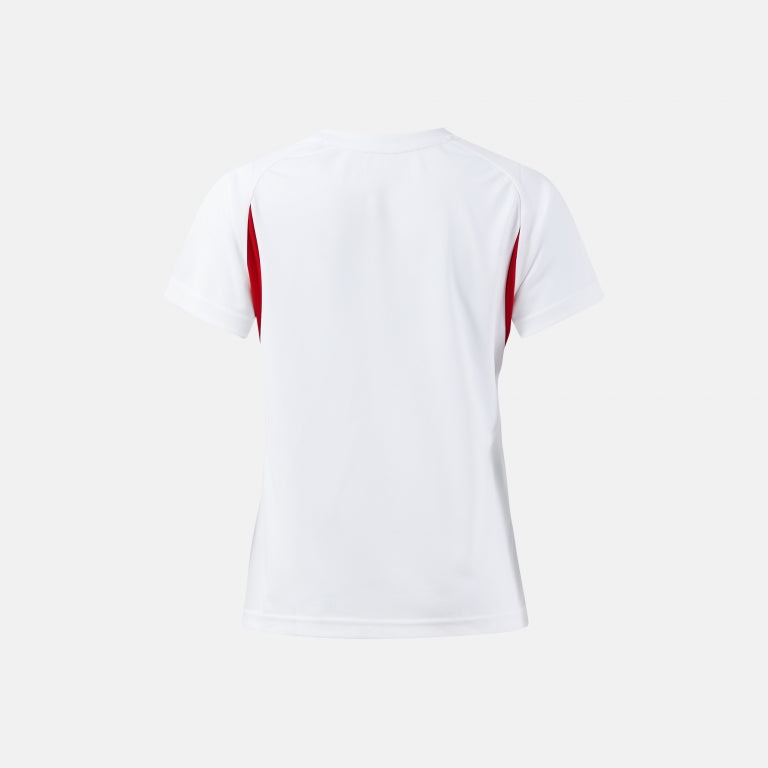 Joma Women Championship 20 T-Shirt White/Dark Navy/Red back