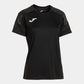 Joma Women’s Championship VIII Jersey Black/Anthracite front