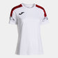 Joma Women’s Championship VIII Jersey White/Red front