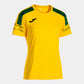 Joma Women’s Championship VIII Jersey Yellow/Green Medium front