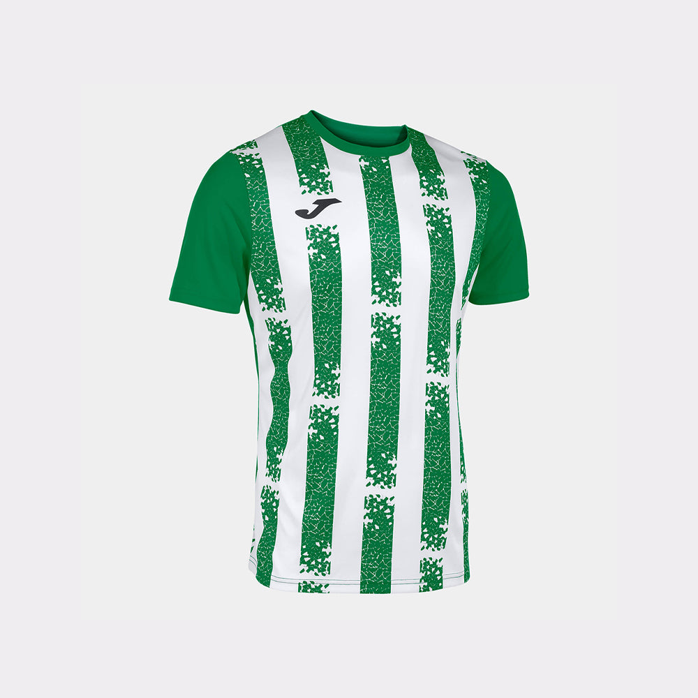 Joma Inter III Jersey Green Medium White (Front)