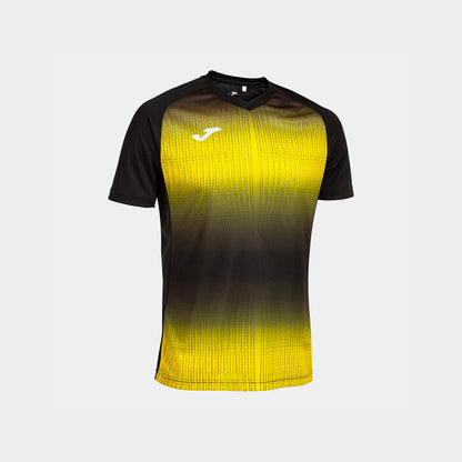 Joma Tiger V Jersey Black-Yellow (Front)