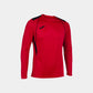 Joma YOUTH Championship VII LS Jersey Red Black (Front)