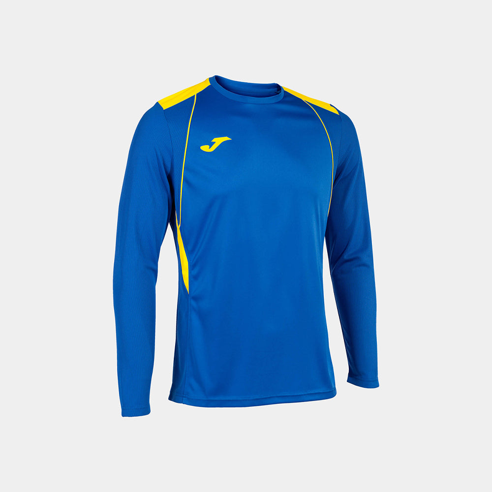 Joma YOUTH Championship VII LS Jersey Royal Yellow (Front)