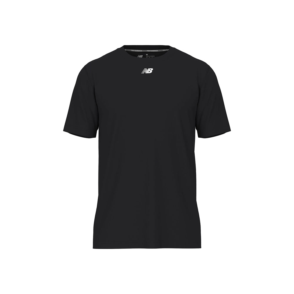 New Balance Men's Activate Tech T-Shirt Team Black (Front)