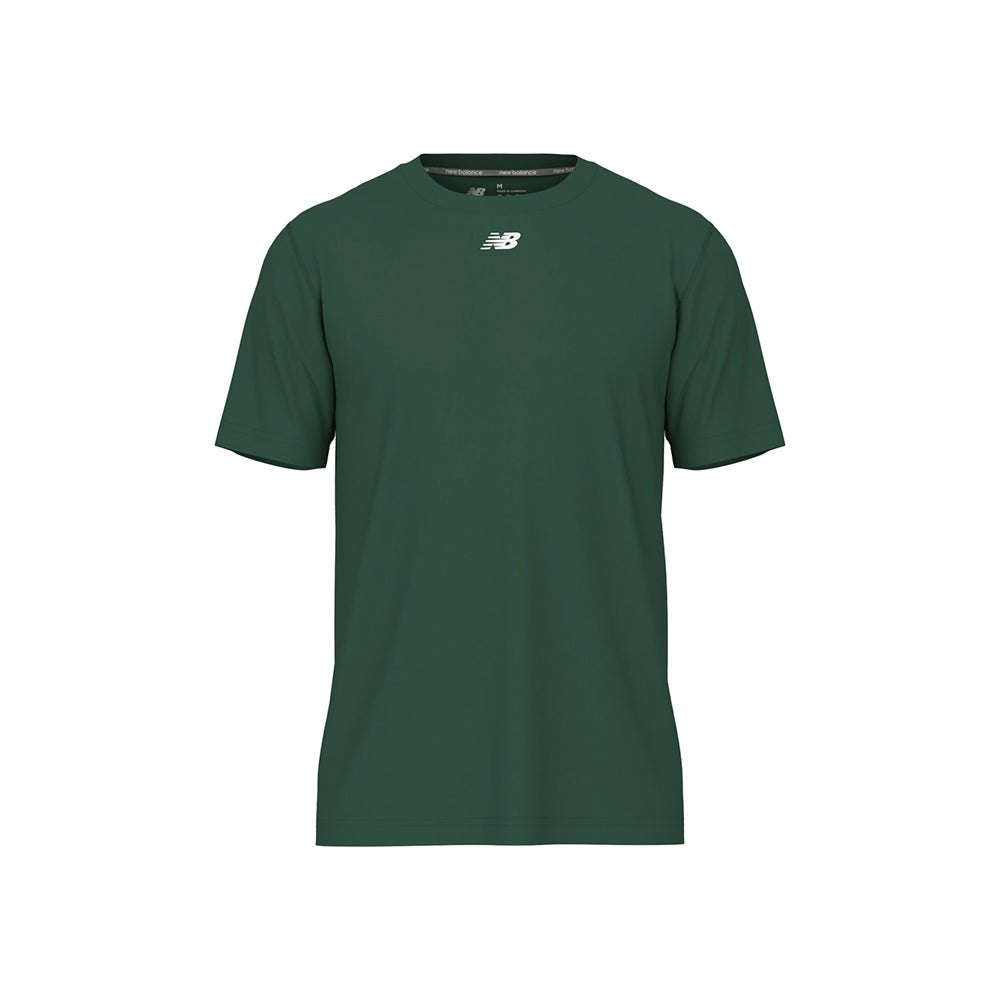 New Balance Men's Activate Tech T-Shirt Team Dark Green (Front)