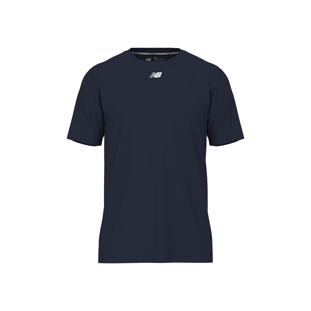 New Balance Men's Activate Tech T-Shirt Team Navy (Front)