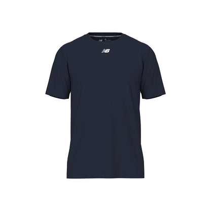 New Balance Men's Activate Tech T-Shirt Team Navy (Front)