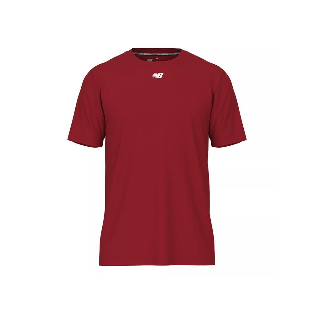 New Balance Men's Activate Tech T-Shirt Team Red (Front)