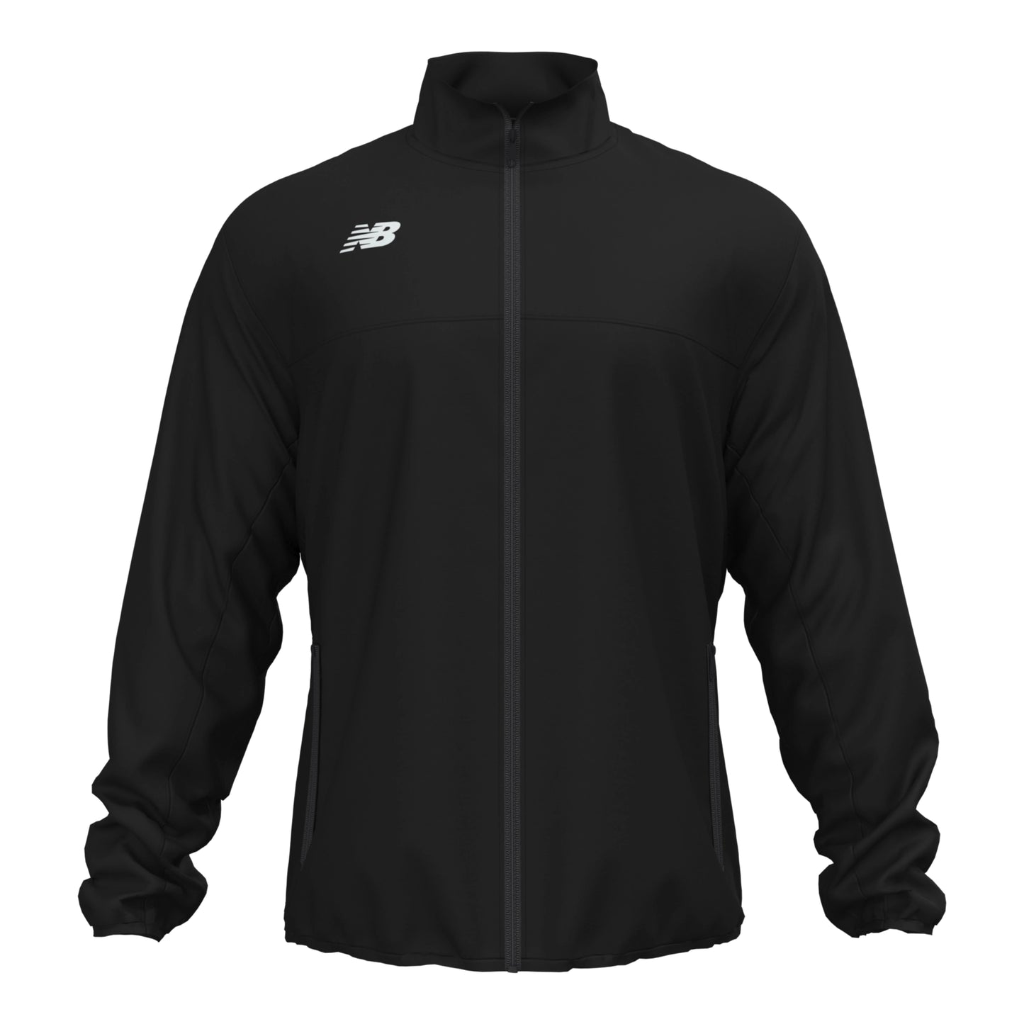 New Balance Men's Athletics Jacket Black (Front)