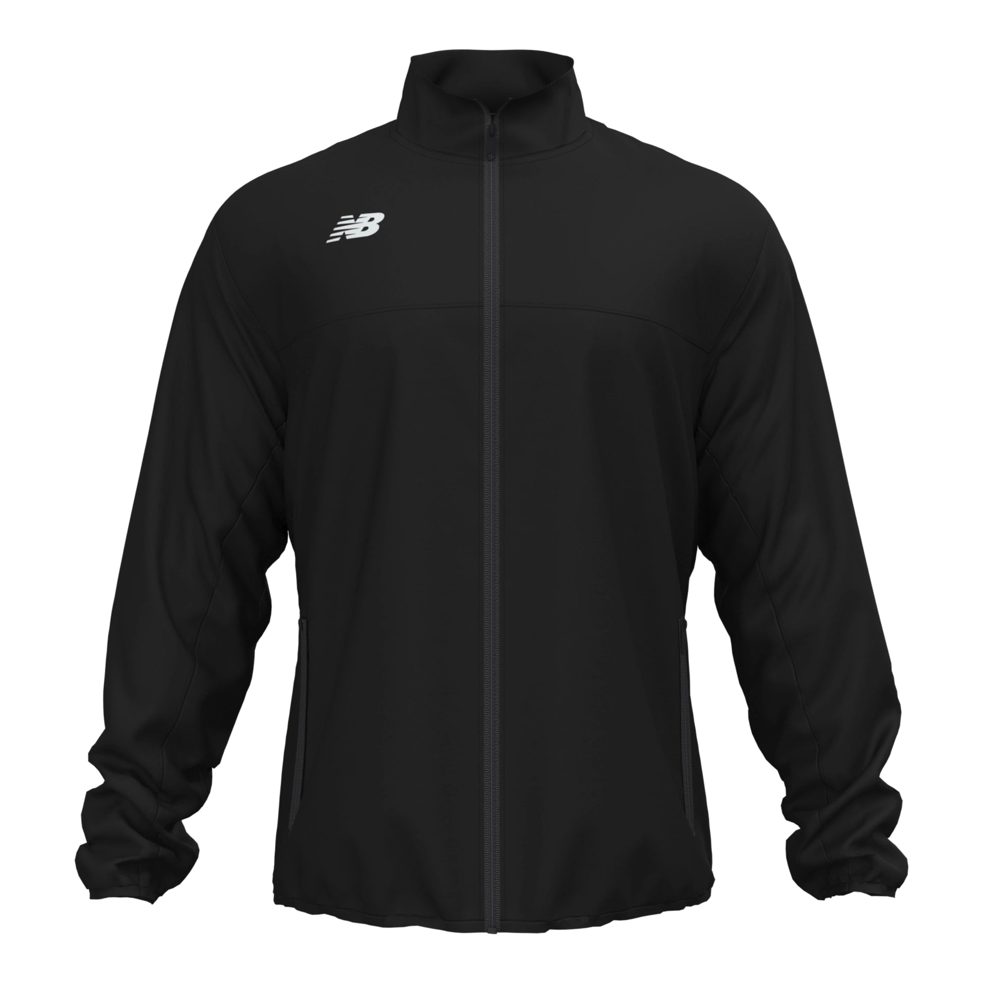 New Balance Men's Athletics Jacket Black (Front)